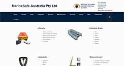 Desktop Screenshot of marinesafe.com.au